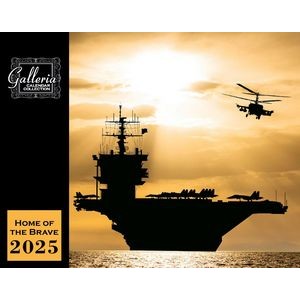 Galleria Wall Calendar 2025 Home Of The Brave