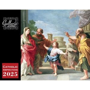 Galleria Wall Calendar 2025 Catholic Inspiration (English)