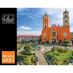 Galleria Wall Calendar 2025 Scenes Of Mexico (Spanish/English)