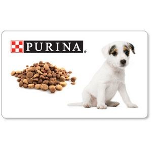Pet Food Mat 1/16" White Synthetic Rubber 15.5" x 26" Rectangle, Full Color Digital Imprint