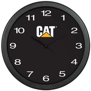 10" Diameter Economy Wall Clock with Full Color Imprint