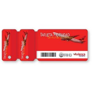 Premium Wallet Card & 2 Key Tag Combo, Full Color on both Front & Back
