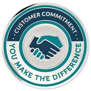 Customer Commitment Coin - Engravable