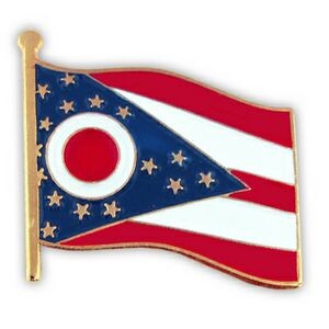 Ohio State Flag Pin