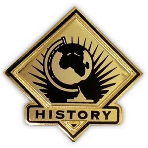 School Pin - History