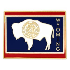 Wyoming State Pin