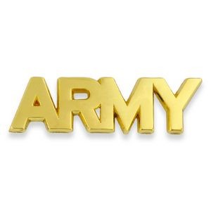 Officially Licensed U.S. Army Gold Letters Pin