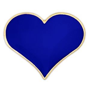 Blue Heart Lapel Pin