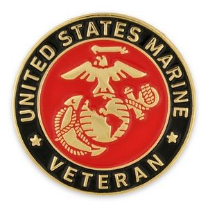 Officially Licensed U.S.M.C. Veteran Pin