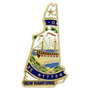 New Hampshire State Pin