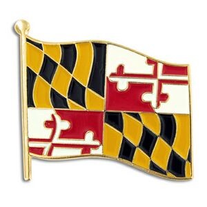 Maryland State Flag Pin