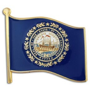 New Hampshire State Flag Pin