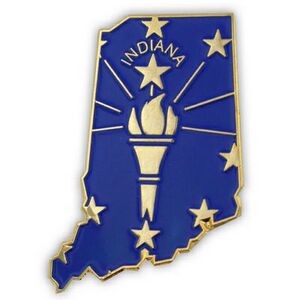 Indiana State Pin