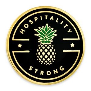 Hospitality Strong Lapel Pin