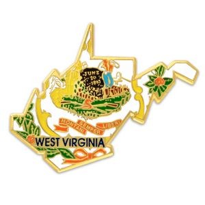 West Virginia State Pin