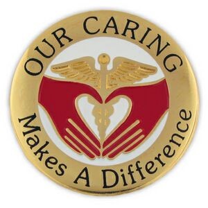 Our Caring Makes A Difference Pin