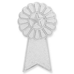 Silver Award Ribbon Pin