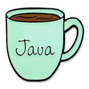 Java Coffee Mug Pin