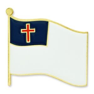 Christian Flag Pin