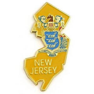 New Jersey State Pin