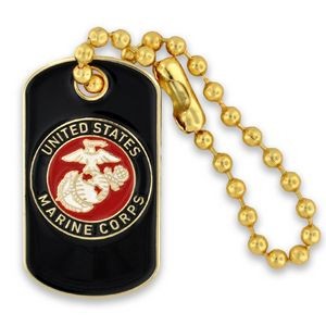 Officially Licensed U.S.M.C. Dog Tag Pin