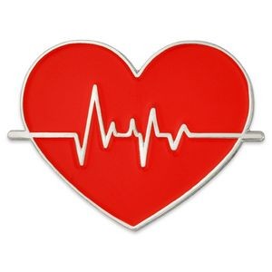 Heart Beat Pin