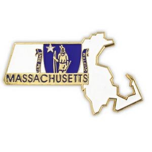 Massachusetts State Pin