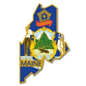 Maine State Pin