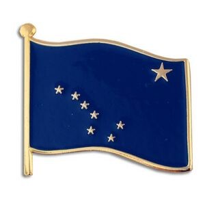 Alaska State Flag Pin