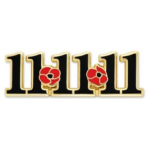 11-11-11 Remembrance Day Pin