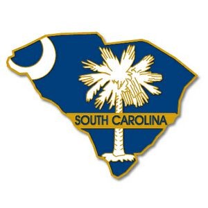 South Carolina State Pin