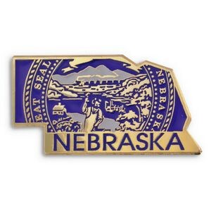 Nebraska State Pin