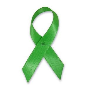 Cloth Awareness Ribbon - 25 Pack - Green