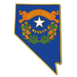Nevada State Pin