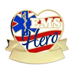 Engravable EMS Hero Pin