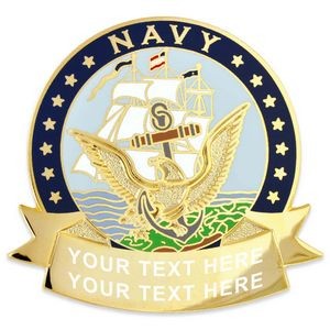 Officially Licensed U.S. Navy Pin - Engravable