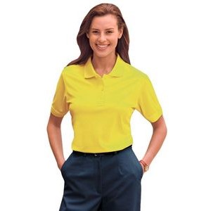 Ladies 100% Polyester High Visibility Pique Polo Shirt