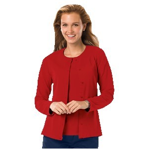 Ladies Long Sleeve Button Front Cardigan Sweater