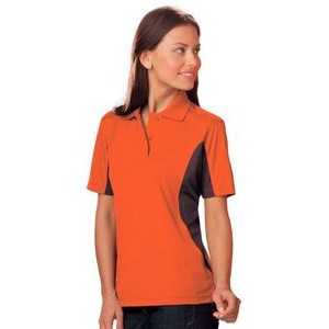 Ladies Wicking Colorblock Polo Shirt