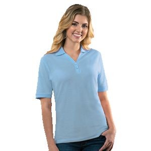 Ladies Soft Touch Short Sleeve Y-Placket Polo Shirt