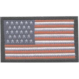 Stock Woven American Flag Patch (1")