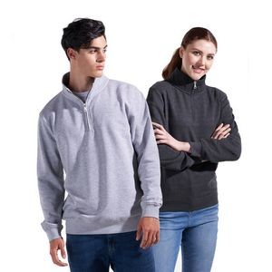 Flux Adult 1/4 zip Sweatshirt
