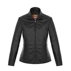 Milan Ladies Lamb Leather Jacket
