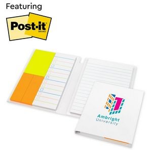 Essential Journal featuring Post-it® Notes and Flags - Option 1 (Low Quantity)