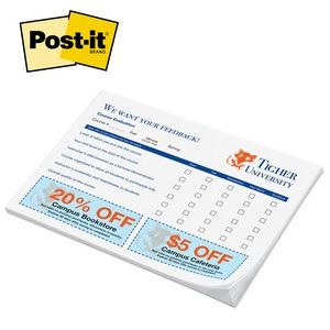 Custom Printed Post-it® Notes (6"x8") 25 Sheets