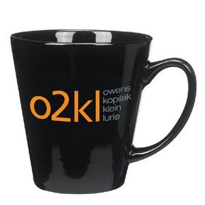 12 Oz. Black Cafe Mug