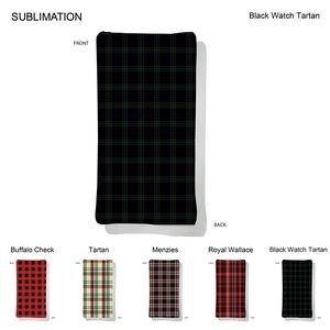 Stock Plaid Design Ultra Soft and Smooth Microfleece blanket, 30"x60", Sublimated