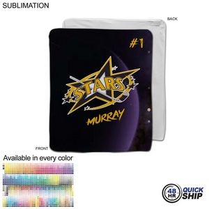 48 Hr Quick Ship - Team Blanket in Ultra Soft and Smooth Microfleece, 50x60, Couch size