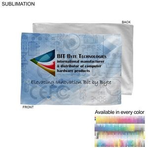 Microfiber Dri-Lite Terry Branding Towel, 12x18, Sublimated Edge to Edge 1 side