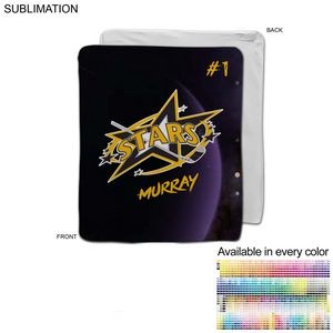 Team Blanket in Ultra Soft and Smooth Microfleece, 50x60, Couch size, Sublimated edge to edge 1 side